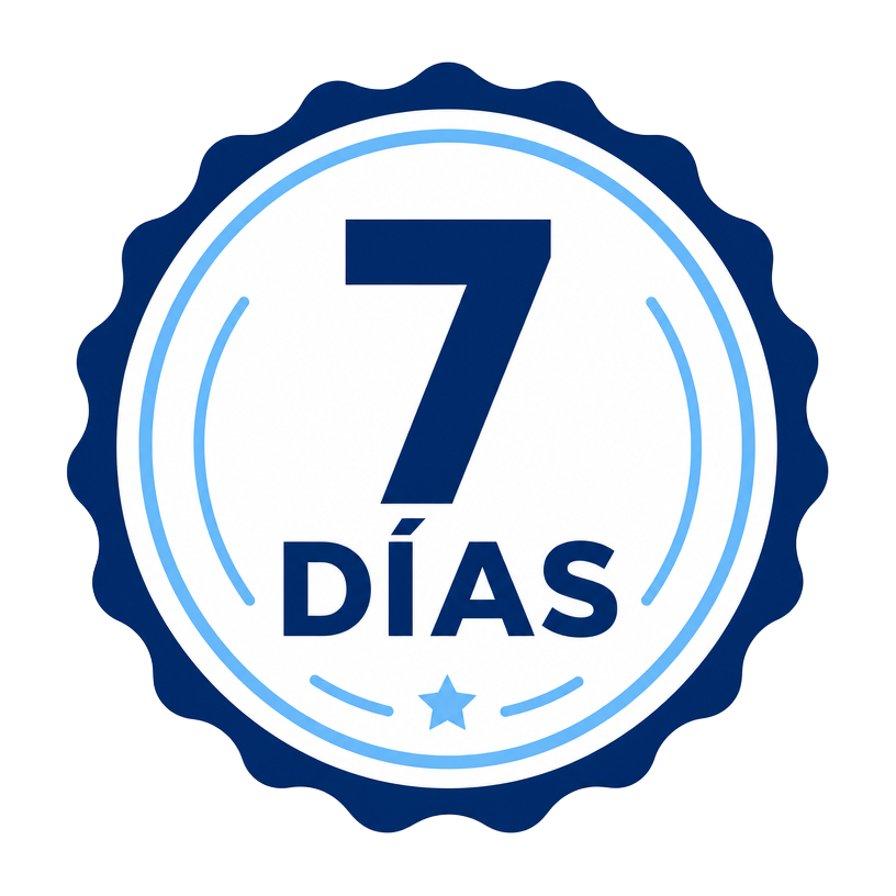 Sello de garantía de 7 días